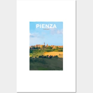 Pienza, Tuscany, Italy Posters and Art